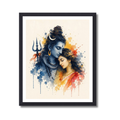 Shiv Parvati Painting