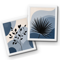 Botanical Silhouette Wall Art Set