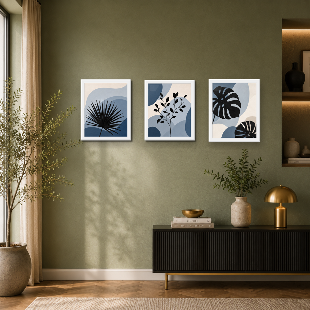 Botanical Silhouette Set of 3