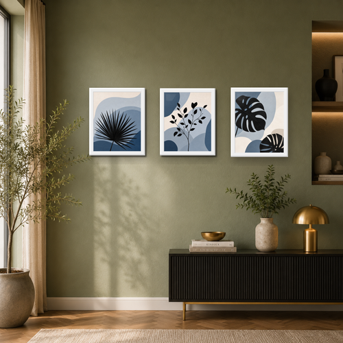 Botanical Silhouette Set of 3