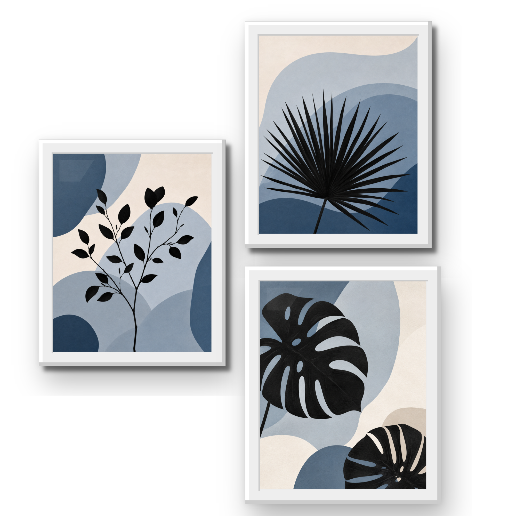 Botanical Silhouette Set of 3